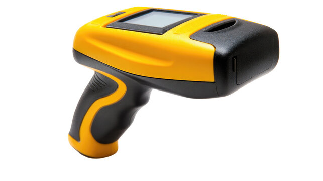 Handheld XRF Analyzer on White