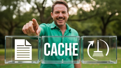 Website cache optimization for faster digital performance

