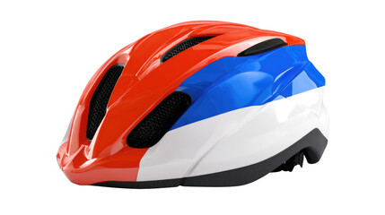 Red, White and Blue Bike Helmet
