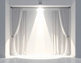 カーテン　スポット