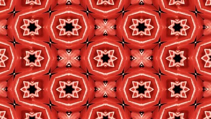 Complex Geometric Tessellation Mirror Symmetry Repeating Design.