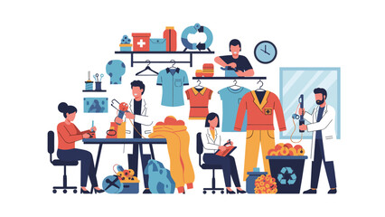 A person sitting comfortably in an office chair, conveying a sense of relaxation and calmness in a workspace setting.