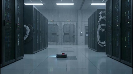 Robotic Data Center Operations: Automated Navigation and Server Maintenance Overview