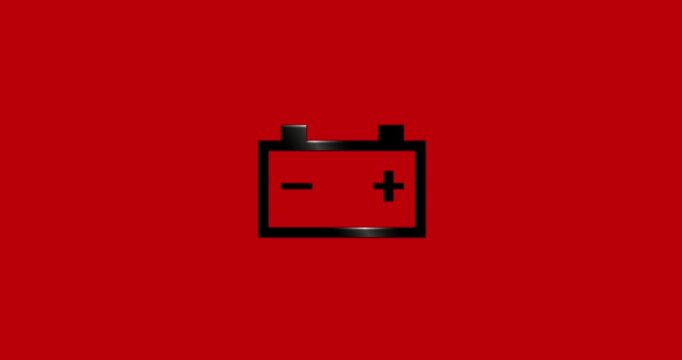 Car\ vehicle instrument cluster warning signs battery oil fuel refill 