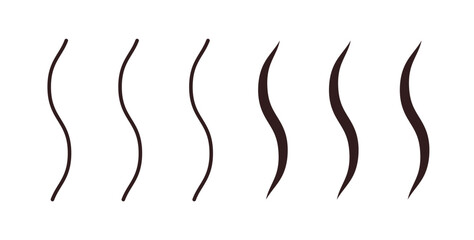 Heat icons Vector Symbol Design Illustration - for app or web. color editable