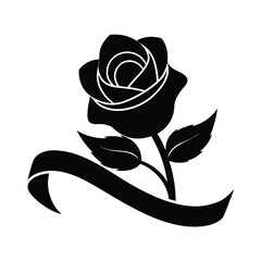 rose-ribbon-silhouette--valentine-decoration.eps
