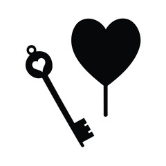 key-and-heart-silhouette--romantic-theme.eps