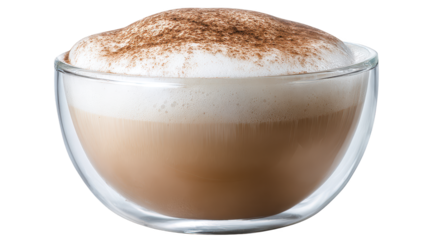 Hot chocolate drink in glass served with spoon warm beverage in glass perfect for cozy moments