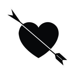 arrow-through-heart-silhouette--classic-valentine-.eps