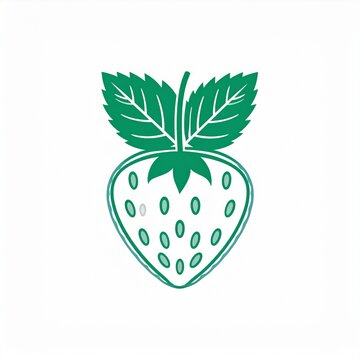 Green cannabis leaf clock time concept minimalist illustration vector design