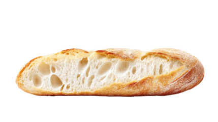 Single bread piece positioned on black backdrop plain bread slice presented against dark simple setting