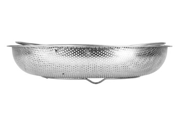strainer pan isolated on white background