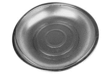 strainer pan isolated on white background