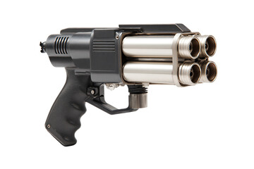 Futuristic Multi-Barrel Toy Gun