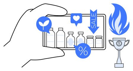 Social media marketing. Social media integrates sales strategies and digital connection. Social media boosts e-commerce engagement and brand success. For business, retail, digital trends, sales