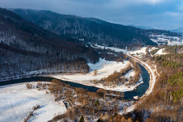 Dolina Popradu, Muszyna, Wapienne, Leluchów. © Maciej G. Szling