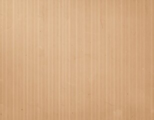 Naklejka premium A close-up view shows a vertical pattern of parallel lines on a beige, corrugated surface. The texture is rough and matte