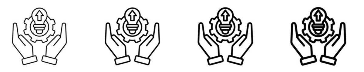 Form Future-Proofing Business  Icon Set Different Style Collection
