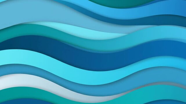 Abstract wave design