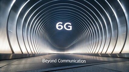 Futuristic 6G Network Tunnel