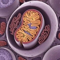 Detailed Cell Structure of a Kidney Tubule.