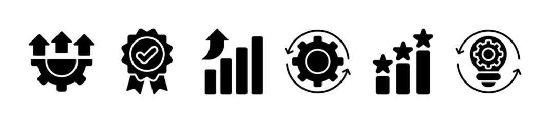 Kaizen web banner icon vector illustration for business philosophy concept and corporate strategy about continuous improvement with quality, progress, sustainability, success and implementation.
