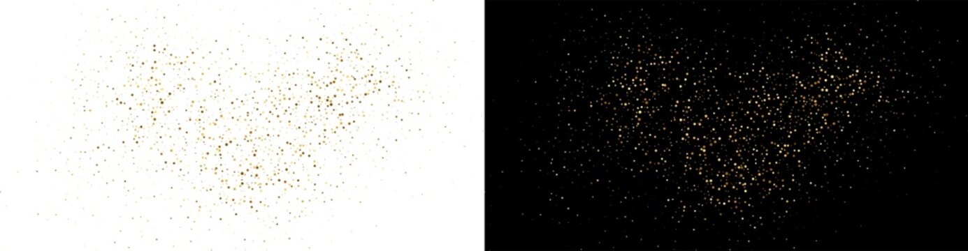 Gold glitter abstract stroke wave swash shiny shape. Luxury element. Png gold glitter wave abstract background, golden sparkles on white background, vip design template