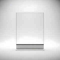 샌드블라스트 유리 화이트 스틸