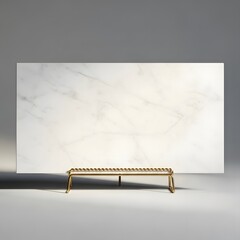 매트 마블 하이글로시 골드 광고판