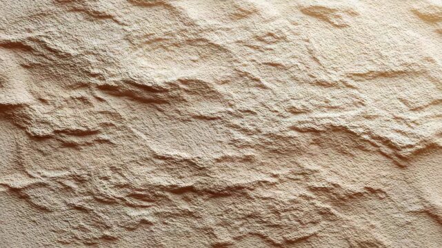 Beige textured sand surface with natural patterns and shadows