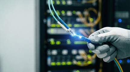 Enhancing digital trust and security the role of biometrics in cybersecurity infrastructure data centers technology environment close-up viewpoint