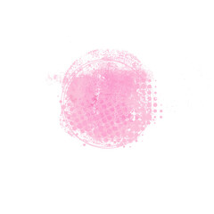 Pink grunge abstract shapes