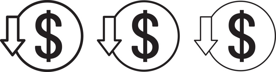 Lower cost icons set.  collection for web app