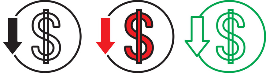 Lower cost icons set.  collection for web app