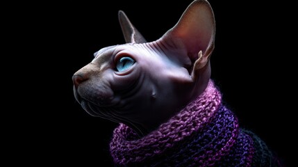 Dark cinematic animal portrait in dramatic lighting, dark cinematic animal portrait with moody shadow, dark cinematic animal portrait for artistic storytelling