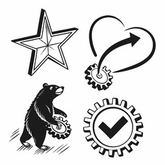 Illustrative symbols collection