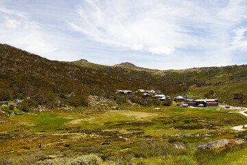 Charlotte Pass Village During Summer in Australia