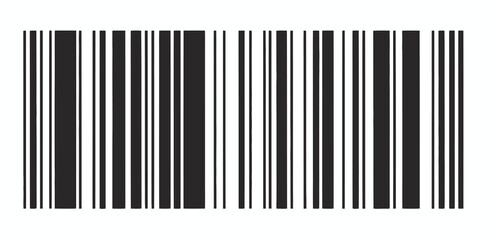 Barcode Vector Icon for Product Price Tag, Trendy Barcode Design for Web Icons, Easily Editable Scan Label for Digital Projects.