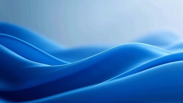 BlueFabricWaves&ndash;SereneGradientFlow