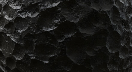 Dark textured abstract surface with irregular shapes