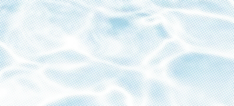 Blue and white water ripples light surface overlay background. 3d clear ocean surface pattern with reflection effect backdrop. Marble desaturated texture.