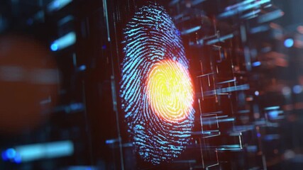 Secure digital identity concept with holographic user icon protected by encryption grid, futuristic tech background - Powered by Adobe