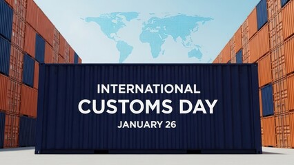 International Customs Day, celebrated annually on January 26, highlighting the significance of global trade, efficient logistics, and the diligent work of customs officials in worldwide commerce