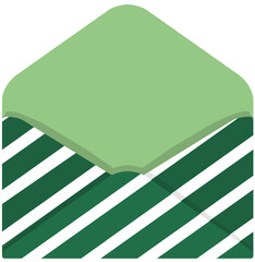 Classic paper envelope icon, mail and delivery concept