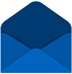 Classic paper envelope icon, mail and delivery concept