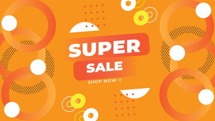 Gradient colorful sale background