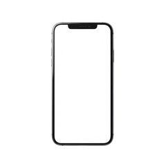 Smartphone frame isolated on transparent background