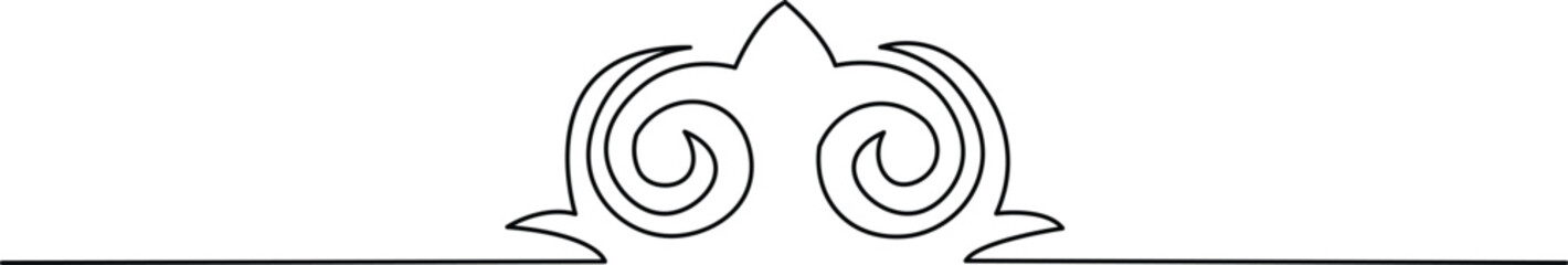 Abstract swirling design Vector