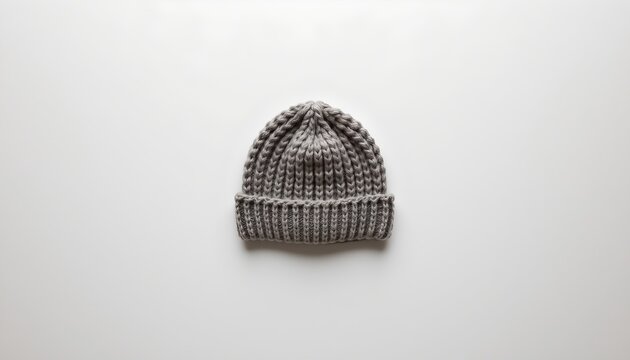 A single knitted beanie with the word "Skin" written across it, prominently displayed against a plain background.