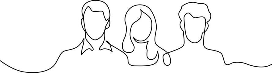 Three individuals in conversation Vector